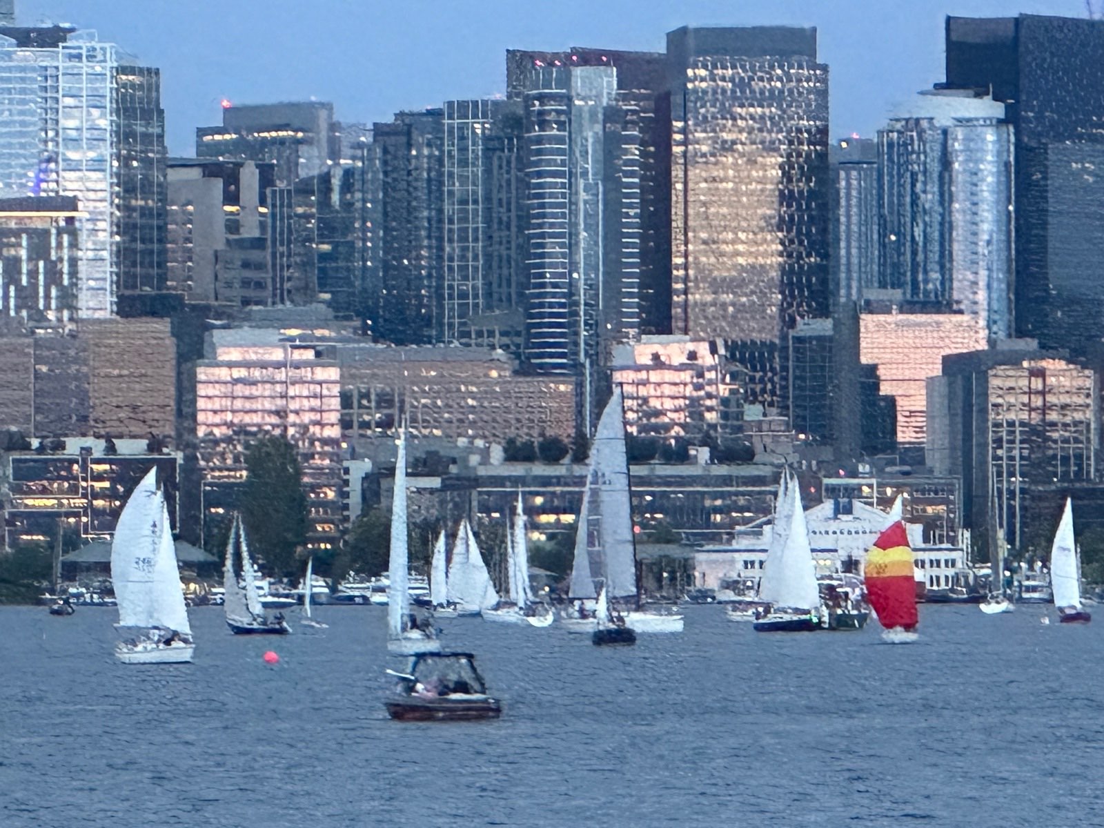 Houseboat deck views